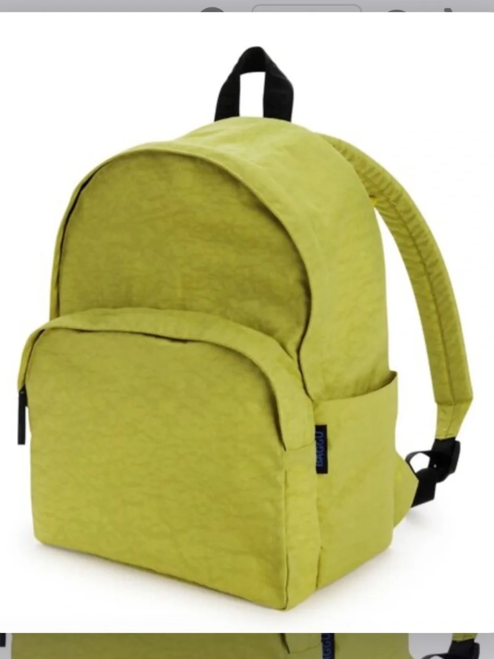 BAGGU LEMONGRASS Everyday Backpack NEW NWT